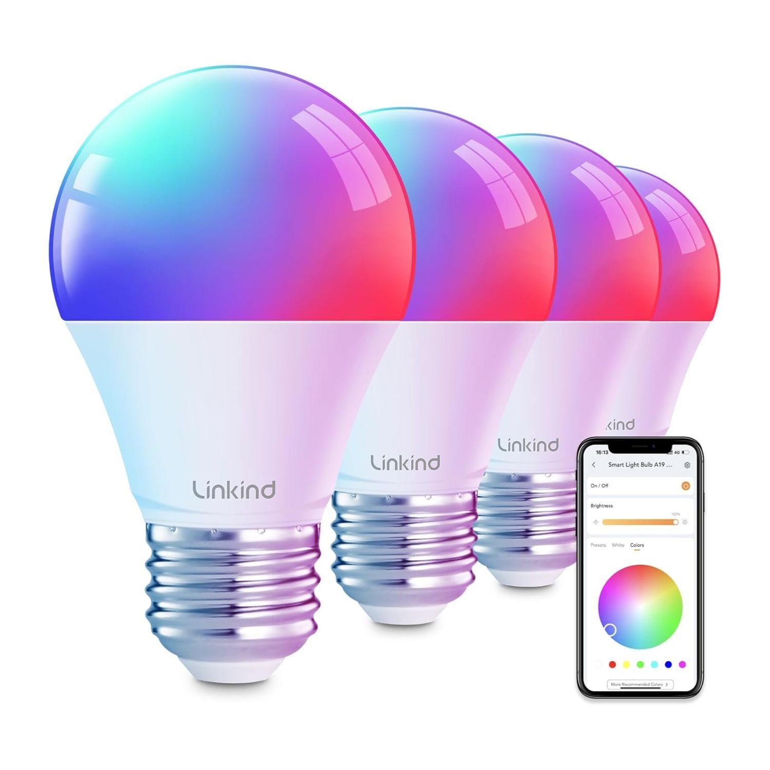 Linkind Smart Light Color Changing Bulbs