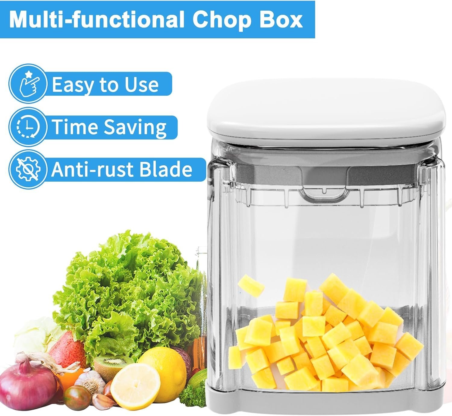 French Cutter 4-in-1 Dicer Chop Box - Image 3