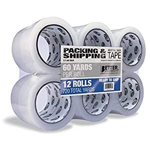 Clear Heavy Duty Packing Tape Rolls